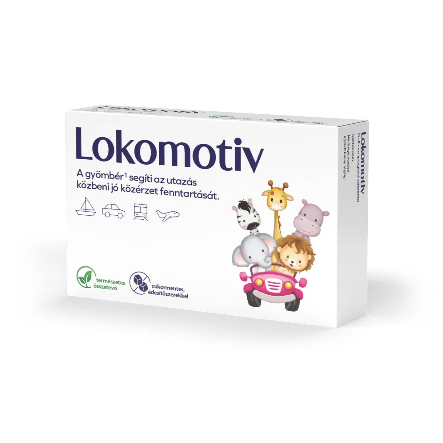 Lokomotiv szopogató tabletta 6 db
