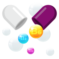 Niacin, B2-B6 Vitamin