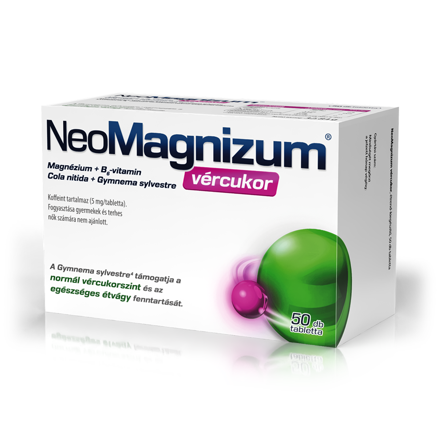 NeoMagnizum vércukor 50 db