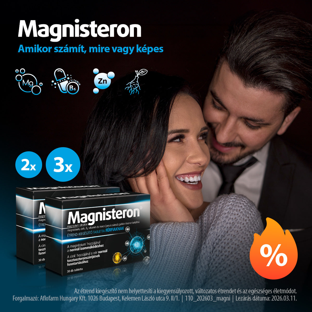 Magnisteron 3×30 db-os csomag